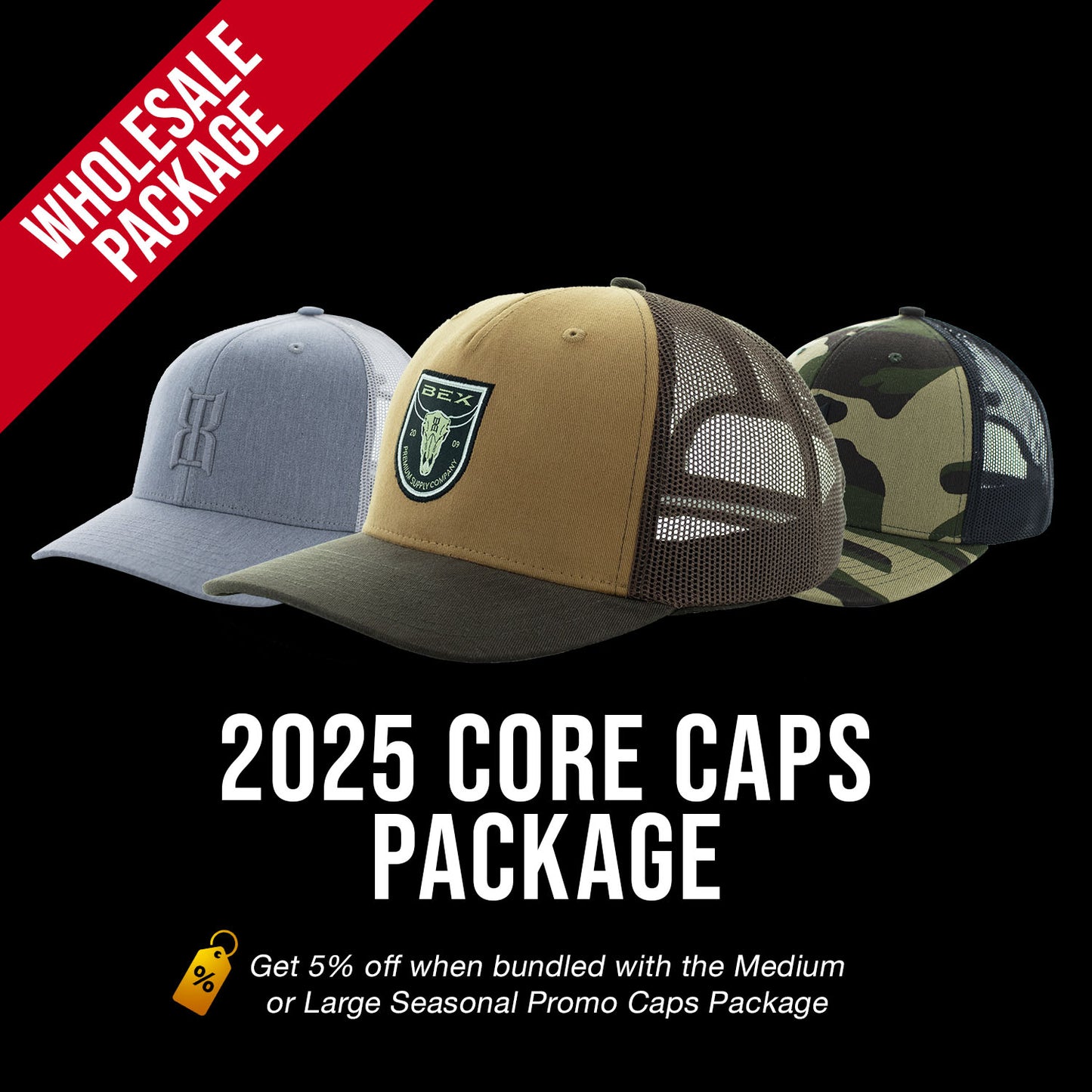 2025 Core Caps Package (32 Caps)